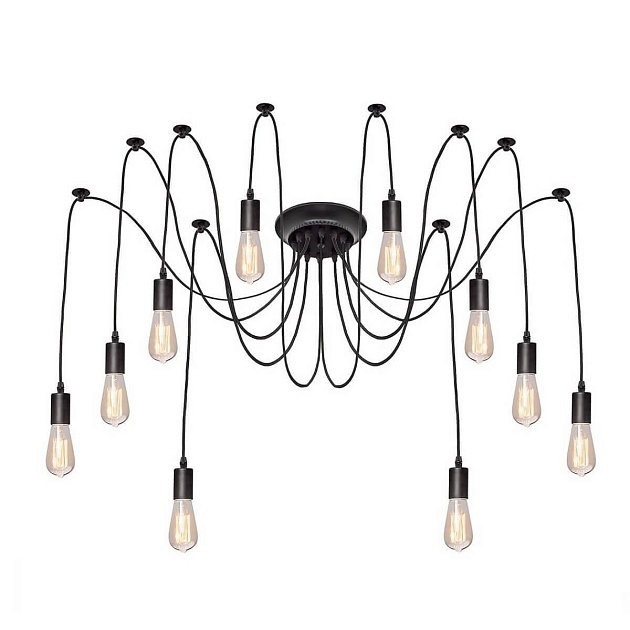 Подвесная люстра Loft IT Spider Loft1162/10 изображение 1 Подвесная люстра Loft IT Spider Loft1162/10 Фото № 1