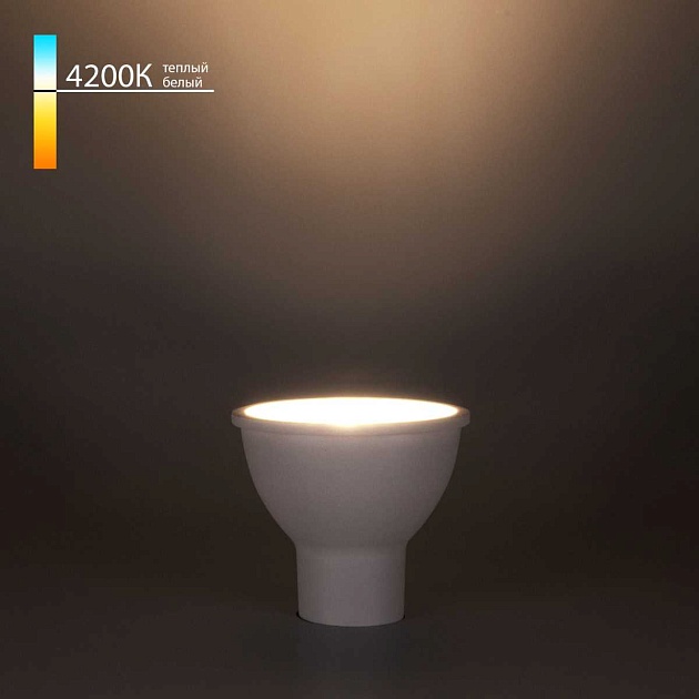 Лампа светодиодная Elektrostandard GU10 7W 4200K матовая a050141 Фото № 1