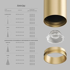 Трековый светодиодный светильник Denkirs Shine Spot DK5741-SB 2