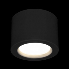 Потолочный светодиодный светильник Elektrostandard DLR026 6W 4200K черный матовый a040441 1