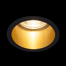 Встраиваемый светильник Elektrostandard 7004 MR16 BK/GD черный/золото a036622 2