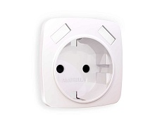 Лицевая панель розетки AMBRELLA VOLT OP2090 2