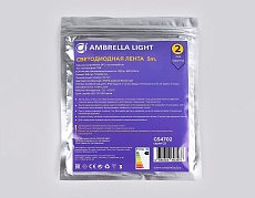 Светодиодная лента Ambrella Light 12W/m 480LED/m COB дневной белый 5M GS4702 2