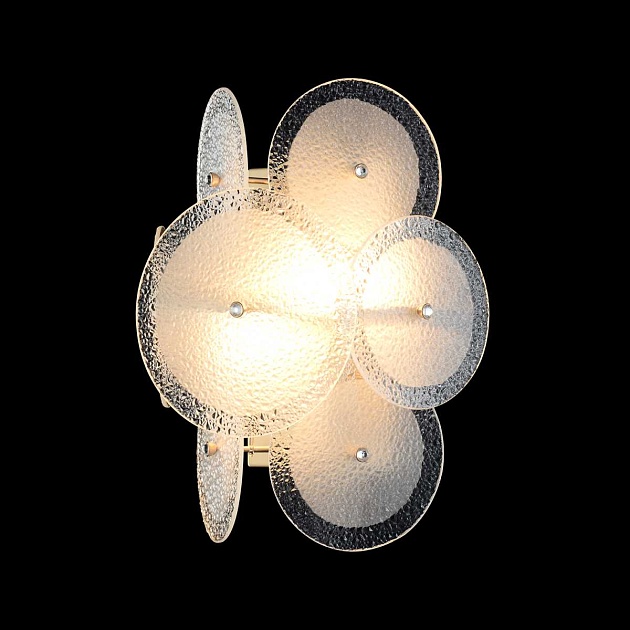 Бра Crystal Lux DANDELION AP2 GOLD Фото № 5