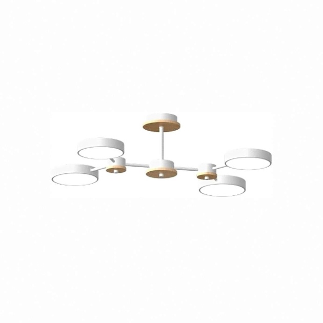 Потолочный cветильник LED4U L3215-630 WH изображение 1 Потолочный cветильник LED4U L3215-630 WH Фото № 1