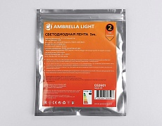 Светодиодная лента Ambrella Light 10W/m 320LED/m COB теплый белый 5M GS2601 2