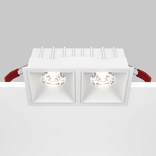 Встраиваемый светильник Maytoni Alfa LED DL043-02-15W4K-D-SQ-W Фото № 4