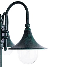 Садово-парковый светильник Arte Lamp Malaga A1086PA-3BG 1