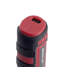 Паяльник беспроводной 8W, нихромовый нагреватель, 1800 mAh, 5В, красный/черный, PLE801-08 50098 4