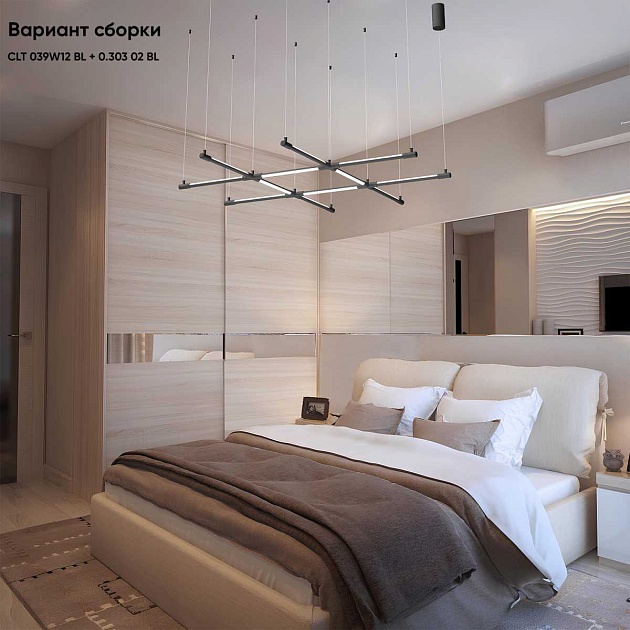 Потолочный светильник Crystal Lux CLT 039W12 BL изображение 7 Потолочный светильник Crystal Lux CLT 039W12 BL Фото № 7