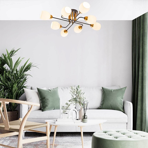 Потолочная люстра Escada Hope 1132/8P Black Фото № 6