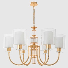 Подвесная люстра Crystal Lux ELENA SP6 GOLD 1
