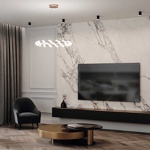 Потолочный светильник Maytoni Technical Polar C088CL-GX53-B Фото № 3