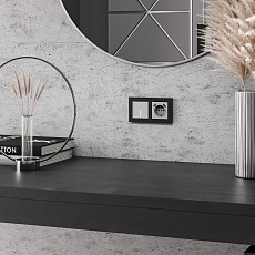 Сенсорный выключатель одноклавишный Werkel с подсветкой серебряный W4510006 4690389179525 2