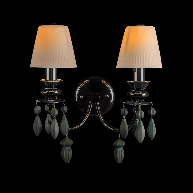 Бра Loft IT Grace 10203/2W Black Фото № 4