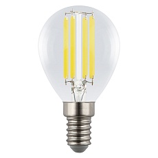 Лампа светодиодная Uniel E14 4W 3000K прозрачная LED-G45-4W/3000K/E14/CL GLY01TR UL-00011938 4