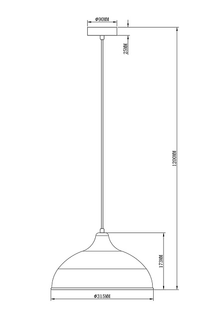 Подвесной светильник Moderli Sega V2760-1P изображение 8 Подвесной светильник Moderli Sega V2760-1P Фото № 8