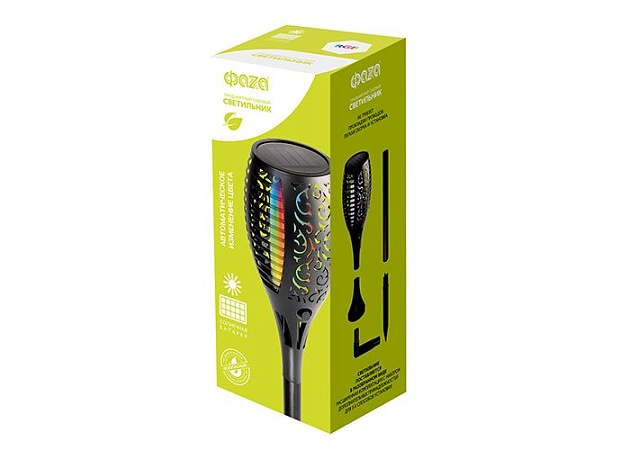 Светильник на солнечных батареях ФАZA SLR-S11-RGB Фото № 2