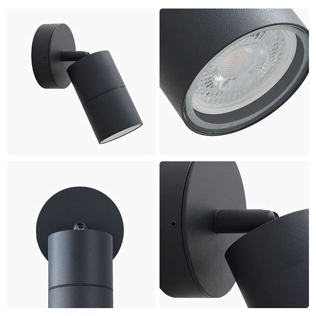 Уличный настенный светильник Apeyron Grafite 11-117 Фото № 15