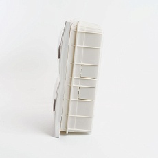 Бокс встраиваемый Stekker EBX50-2/24-20 24 модуля, белый, пластик, серия Standart 49639 5