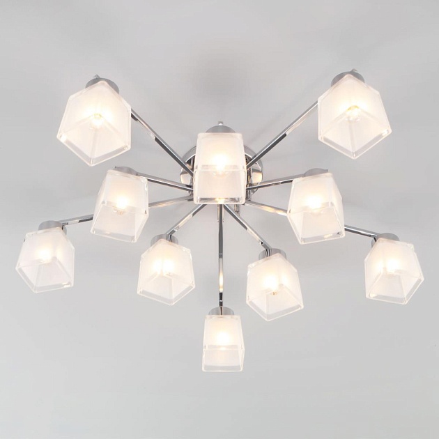 Потолочная люстра Eurosvet Delfi 30162 хром Фото № 1