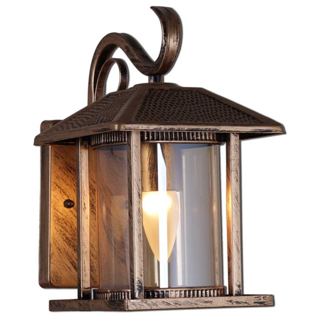 Настенный фонарь Reluce 08287-9.2-001U BKG Фото № 1