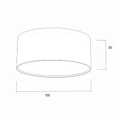 Потолочный светильник Escada 20005LED 20005SMU/04LED SWH 2