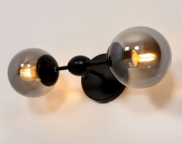 Бра Lumina Deco Zodiak LDW 6001-2 BK Фото № 3