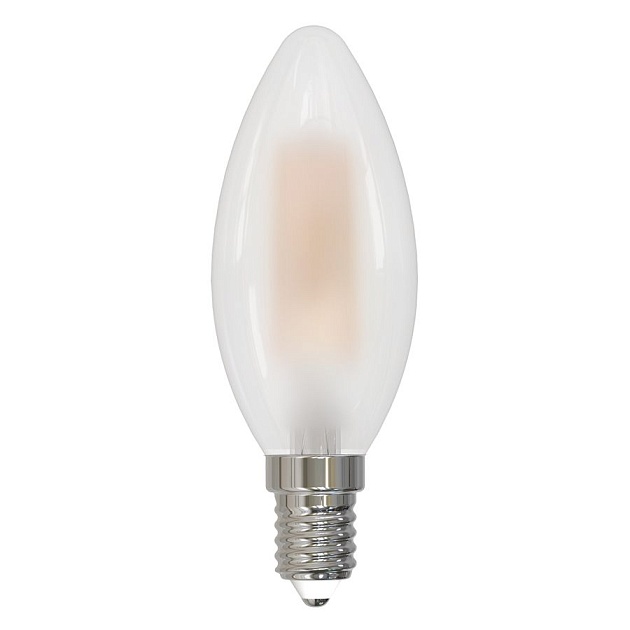 Лампа светодиодная филаментная Volpe E14 5W 3000K матовая LED-C35-5W/3000K/E14/FR/SLF UL-00008322 фото 
