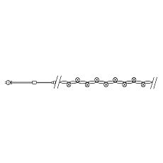 Светодиодная гирлянда Feron Линейная 230V теплый белый 8 режимов CL02 32283 1