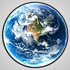 Настенный светильник Imperium Loft Cosmos Earth D90 208937-23
