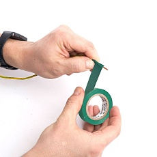 Изоляционная лента Stekker INTP01315-20 0,13*15 мм 20 м зеленая 39903 1