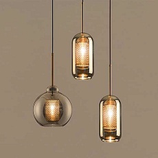 Подвесной светильник Imperium Loft Catch Smoky 214046-23 3