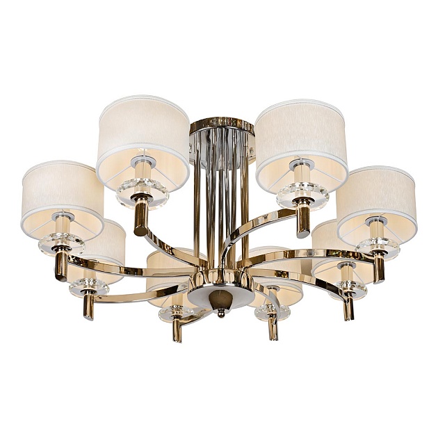 Потолочная люстра iLamp Fusion 88396/8 CR изображение 3 Потолочная люстра iLamp Fusion 88396/8 CR Фото № 3