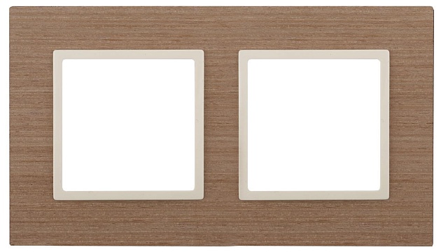 Рамка 2-постовая ЭРА Elegance 14-5302-07 Б0034572 изображение 1 Рамка 2-постовая ЭРА Elegance 14-5302-07 Б0034572 Фото № 1
