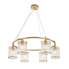 Подвесная люстра Indigo Dante 13022/6P Brass V000405