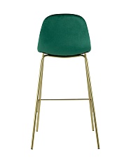 Барный стул Stool Group Валенсия велюр зеленый золотые ножки BC-91003B green HLR-56 2