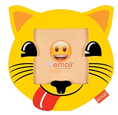 Фоторамка Innova PI09824 Ф/рамка 10*10cm Emoji cat, пластик (6/768) Б0037347