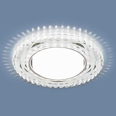 Встраиваемый светильник Elektrostandard 3036 GX53 SL/WH зеркальный/белый a047765 1