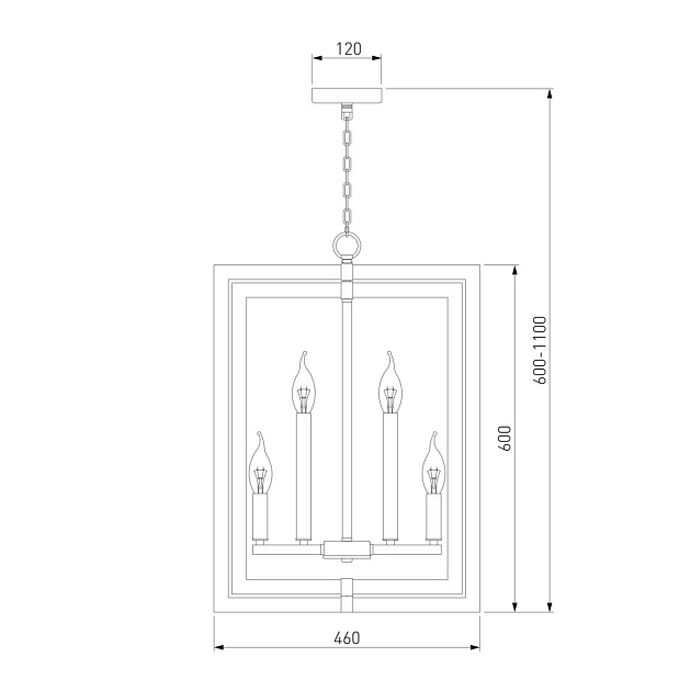 Подвесная люстра Bogates Hudson 327/8 Фото № 2