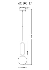 Подвесной светильник MyFar Pierre MR1163-1P 1