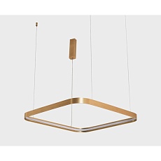 Подвесной светодиодный светильник Italline IT013-6024 gold 3000K 5