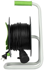 Удлинитель силовой ЭРА GREEN LINE GAZ-2x1-30m Greenline на катушке пластик 1 розетка без заземления 30м ПВС 2x1мм2 Б0065099 4