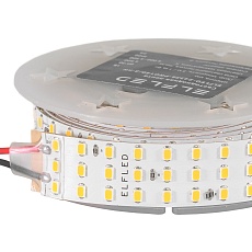 Лента светодиодная ELFLED PRO140, 336/м (2835), 24В, 30Вт/м, 3м, 3ряда, белый 6500-7000К ELFLED-24336-PRO140/3-w 1