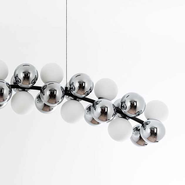 Подвесная люстра Modelux Modestyle MS.8055.11 BK изображение 5 Подвесная люстра Modelux Modestyle MS.8055.11 BK Фото № 5