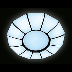 Потолочный светодиодный светильник Ambrella light Orbital Parrus FP2311 WH 114W D480 4