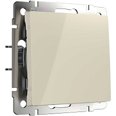 Выключатель Werkel одноклавишный проходной слоновая кость W1112003 4690389155567