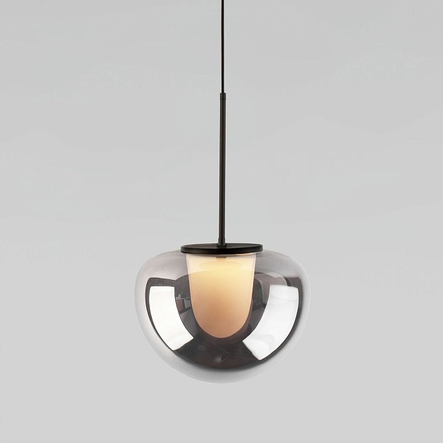 Подвесной светодиодный светильник Eurosvet Twice 90325/1 черный изображение 3 Подвесной светодиодный светильник Eurosvet Twice 90325/1 черный Фото № 3