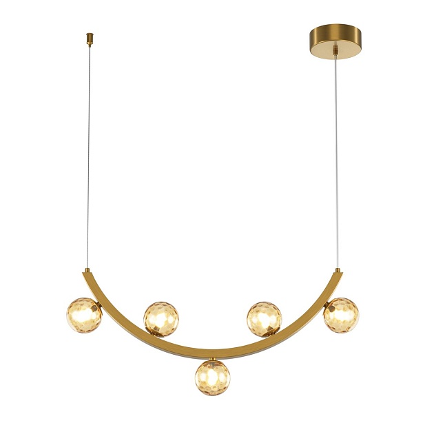 Подвесная светодиодная люстра Maytoni Ambre MOD331PL-L12BS3K Фото № 1