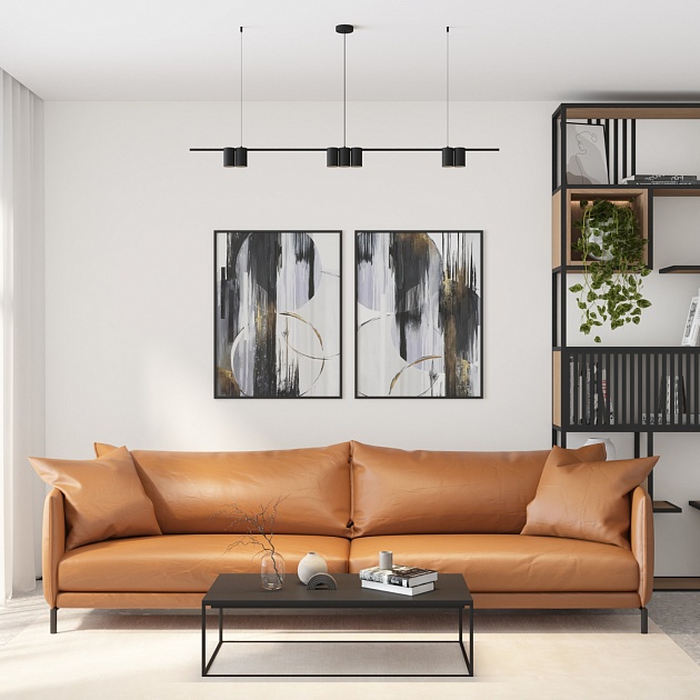 Подвесная люстра Denkirs Orbit DK4063-BK Фото № 6